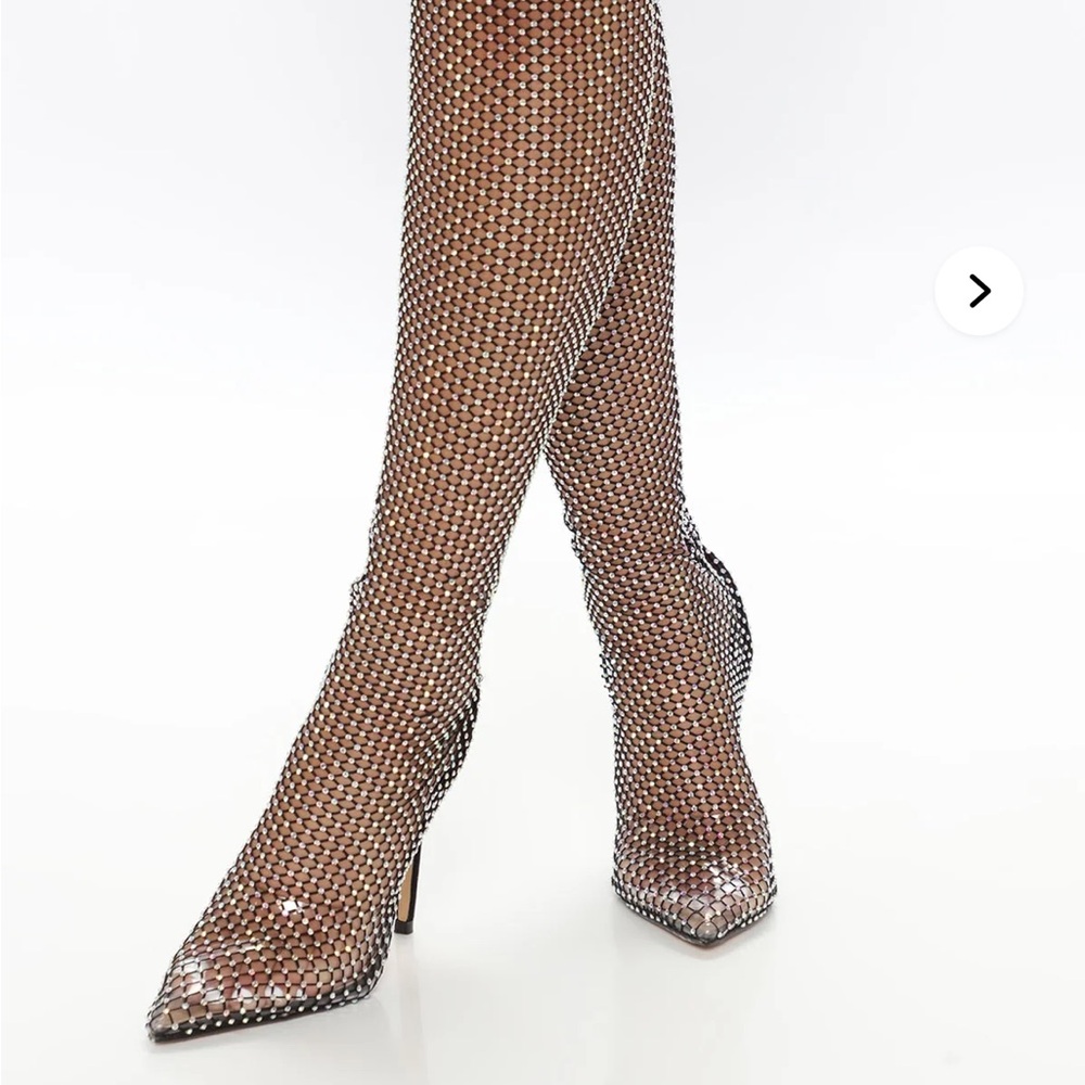 Fashion Icon Rhinestone Heeled Boots